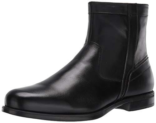 Florsheim Men's Medfield Plain Toe Zip Boot Fashion, Black, 9.5