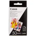 Canon Zink Sticky Backed Canon MPPP50 Mini Photo Printer Paper 50 Sheets, 1 (MPPP50)