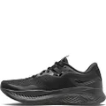 Saucony Men's Guide 15 Running Shoe, Triple Black, 9.5 US