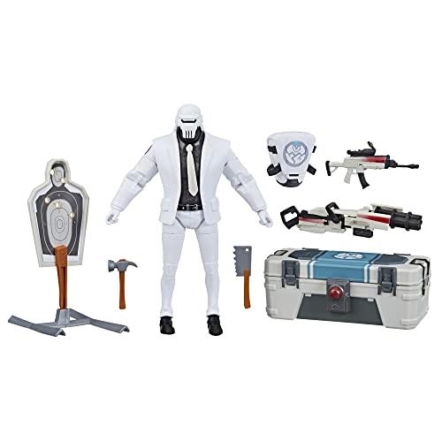 Fortnite Victory Royale Series Brutus (Ghost) Deluxe Pack Collectible Action Figure with Accessories - Ages 8 and Up, 6-inch
