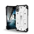 Urban Armour Gear Pathfinder Phone Case for iPhone Xs, White/Silver Logo