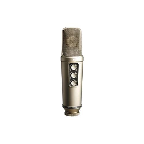 RØDE NT2000 Versatile Large-diaphragm Condenser Microphone with Infinitely Variable Polar Pattern, Pad and High-pass Filter for Vocal and Instrument Recording