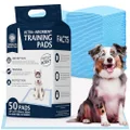 American Kennel Club Scented Puppy Training Pads with Ultra Absorbent Quick Dry Gel – 22 x 22 Puppy Pads - Fresh Scented - Pack of 50
