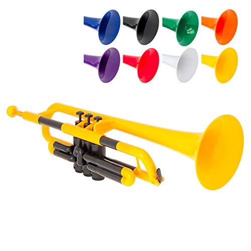 PInstruments pTrumpet Plastic Trumpet, Yellow