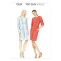 Vogue 9022 Misses' Dolman Sleeve Dresses Sewing Pattern, Size 4-6-8-10-12-14