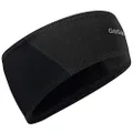 GripGrab Windproof Headband, Black, L