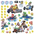 RoomMates Mario Kart 8 Peel and Stick Wall Decal, Multicolour