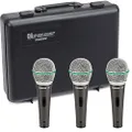 Samson 29/Q63P Samson Q6 Dynamic Microphones 3 Pack
