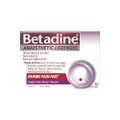 Betadine Anaesthetic Lozenges, Triple action sore throat lozenges, Numbs a painful sore throat fast, Berry flavour, 16 Pack