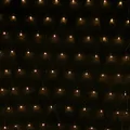 Lexi Lighting 320 LED Snowing Net Light, Warm White, 240x180cm Dark Wire, Indoor & Outdoor Mesh Fairy Lights, Waterfall Effect, Flash Speed Mode Control, Christmas, Garden, Wedding, Party Decoration