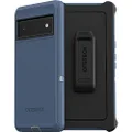 OtterBox Pixel 6 Pro Defender Series Case - Fort Blue, Rugged & Durable, with Port Protection, Includes Holster Clip Kickstand