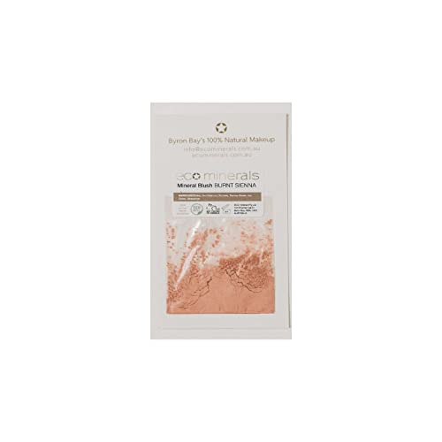 Eco Minerals Mineral Blush Sample 0.3 g, Burnt Sienna - A Classic Coral