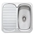 Oliveri Lakeland Single Right Hand Bowl Sink with Drainer