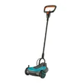 Gardena Battery Lawnmower HandyMower 22/18V P4A - 2.5Ah Battery and Charger Included, Black/Turquoise/Orange (14620-52)