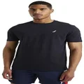 Nautica Men’s Bowen B&T T-Shirt, Black, Large
