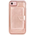 Case-Mate iPhone 8 Case - Compact Mirror -Rose Gold - Holds 4 Cards - Protective Design for Apple iPhone 8 - Rose Gold