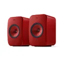 KEF LSX II Wireless Speaker System (Pair, Lava Red)