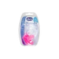 BPM Australia CHICCO Soother Physio Soft, 0, 6m 2pck, Girl, 44 Grams (2730110000)