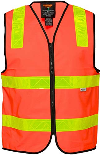 Portwest MV338 Hi-Vis Vic Roads Zipped Vest Machine Washable Reflective