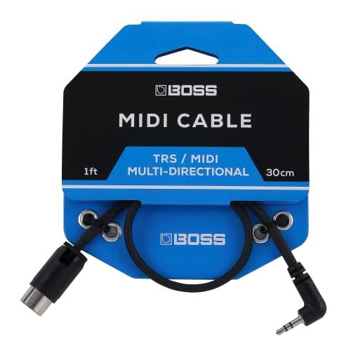 BOSS MIDI > Mini TRS Cable, 1 Feet Length