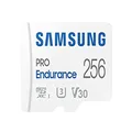SAMSUNG PRO Endurance 256GB MicroSDXC Memory Card with Adapter for Dash Cam, Body Cam, and security camera – Class 10, U3, V30