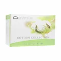 Downia Cotton Collection All Natural Quilt, White, Super King