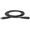 Hosa Economy Microphone Cable, Hosa XLR3F to XLR3M, 25 Feet