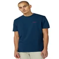 Ben Sherman Men's Chest Embroidery T-Shirt T Shirt, Dark Navy, Large