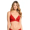 Maaji Womens Classic Bikini Top, Red, Medium US