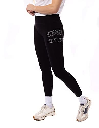 Russell Athletic Women's Infront Legging, Black, Size 8