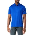 Under Armour Men's Tech Golf Polo, Blue/Graphite/Graphite, 4X-Large