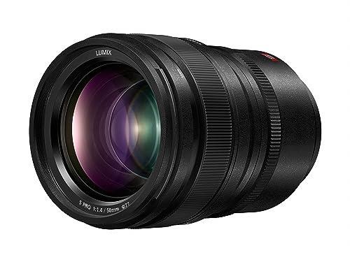 Panasonic S-X50E LUMIX S PRO 50mm f1.4 Lens, Black