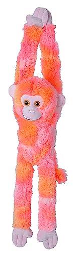 Wild Republic, Hanging Monkey Plush, Stuffed Animal, Plush Toy, Gifts for Kids, Vibe Pink, 20 Inches