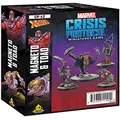 ATOMIC MASS GAMES FFGCP42 Marvel Crisis Protocol Miniatures Game, Magneto and Toad Board Game