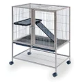 Prevue Frisky Ferret Cage with Stand 486 Coco Brown, 25 x 17.125 x 34 in
