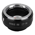 Fotodiox Lens Mount Adapter - Contax/Yashica (C/Y CY) SLR Lens to Nikon Nikkor F Mount Digital Cameras