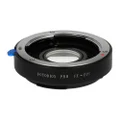 Fotodiox PRO Lens Mount Adapter - Compatible with Fuji Fujica X-Mount 35mm (FX35) SLR Lenses to Canon EOS (EF, EF-S) Mount D/SLR Cameras