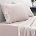 Twin Sheets - Breathable Luxury Sheets with Full Elastic & Secure Corner Straps Built in - 1800 Supreme Collection Extra Soft Deep Pocket Bedding Set, Sheet Set, Twin, Beige