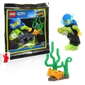 LEGO City MiniFigure: Deep Sea Explorers - Deep Sea Diver (60095)