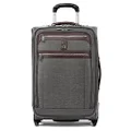 Travelpro Platinum Elite 22" Expandable Carry-On Rollaboard, Vintage Grey, Carry-On 22-Inch, Platinum Elite Softside Expandable Upright Luggage