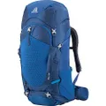 Gregory Mountain Products Zulu 65 Liter Men's Overnight Hiking Backpack, Empire Blue, Small/Medium
