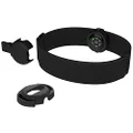 POLAR OH1 + Waterproof Optical Heart Rate Sensor with Swimming Goggle Strap Clip and Armband – HR Monitor with Bluetooth, ANT +, Black, Medium/XX-Large, (92074855)
