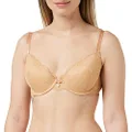 Emporio Armani Bodywear, Women's LACE Natural Push UP Bra, Nude Pink, 36B