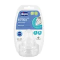 Chicco Perfect 5 Physio Silicone Slow Flow Teat (Pack of 2)
