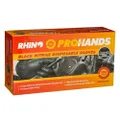 Rhino Nitrile Disposable Gloves, Black, Medium (100 Pieces)