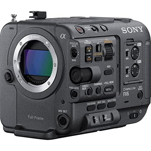 Sony FX6 Full-Frame Cinema Camera ILME-FX6V (Body Only)