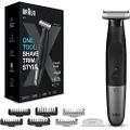 Braun Series XT5, Beard Trimmer, Shaver and Electric Razor, XT5200, Body Grooming Kit, Wet & Dry, Rechargeable, Cordless, Black