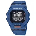 G-SHOCK GBD200-2D Mens black Digital Watch with Blue Band