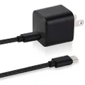 15W USB-C New Fire HD 8 10 Tablet (9-11th Gen) Fast Charger with 6.6Ft Type-C Cable for New Fire HD 8/8Plus/8 Kids/8 Kids Pro/HD 10/10Plus/10 Kids/10 Kids Pro (2019-2022 Release)