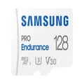 SAMSUNG PRO Endurance 128GB MicroSDXC Memory Card with Adapter for Dash Cam, Body Cam, and security camera – Class 10, U3, V30